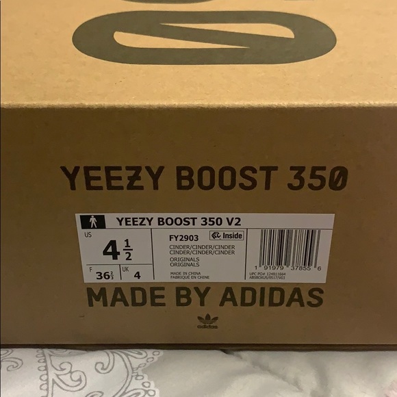 YEEZY BOOST 350 V2 Cinder - Picture 5 of 12